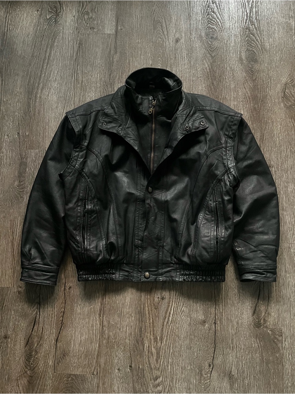 2000s Micheal Brett Leather Jacket